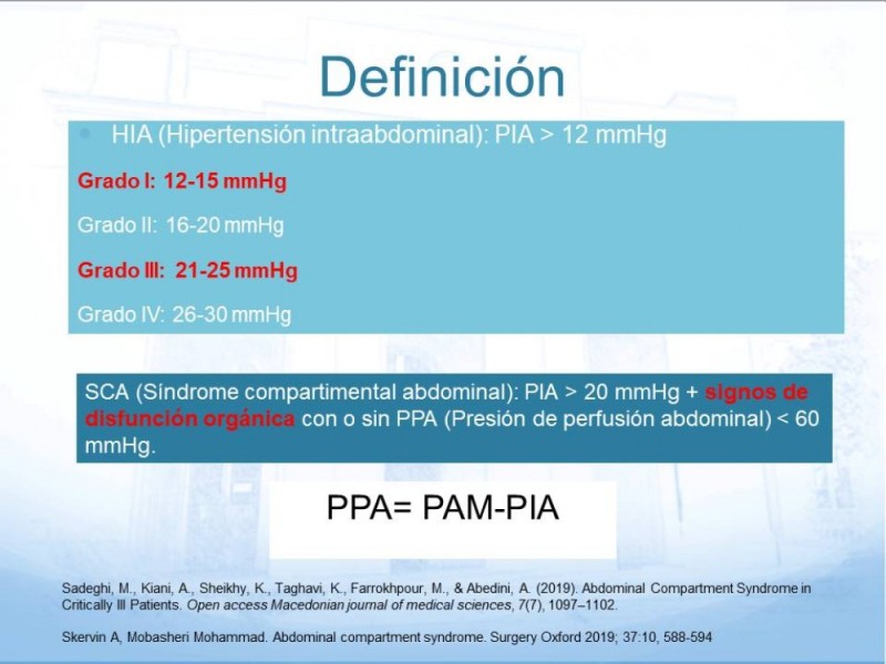Diapositiva 3 de Síndrome Compartimental Abdominal