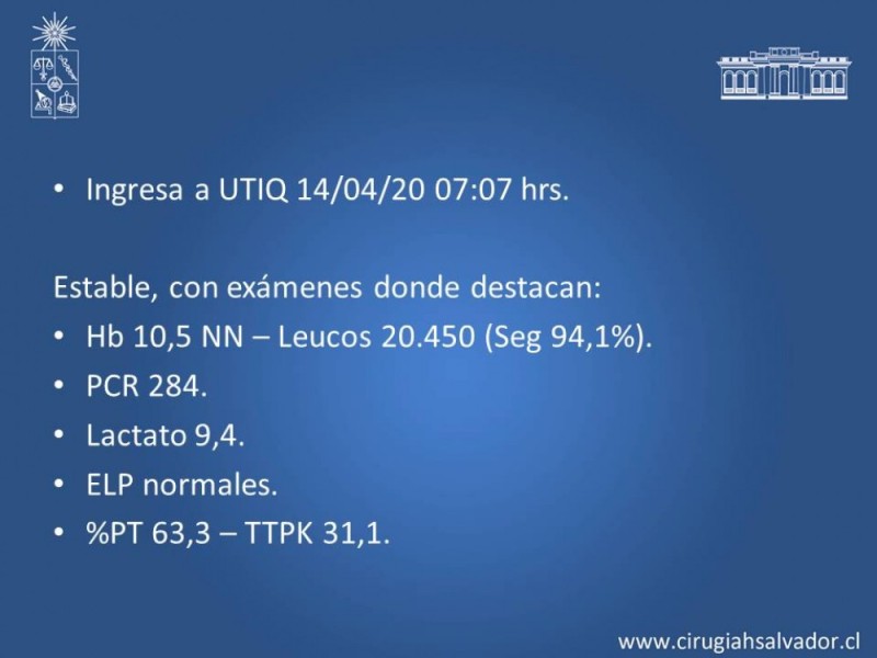 Diapositiva 21 de Absceso peri colónico