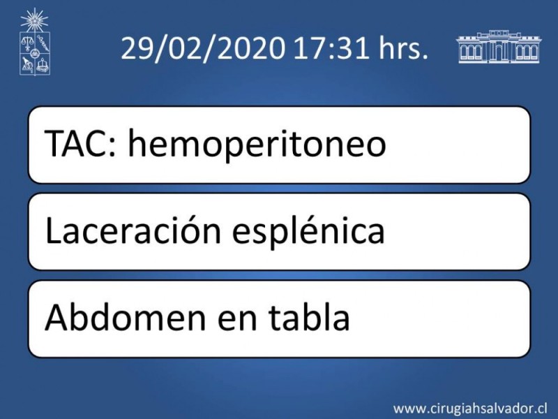 Diapositiva 23 de Trauma Esplénico