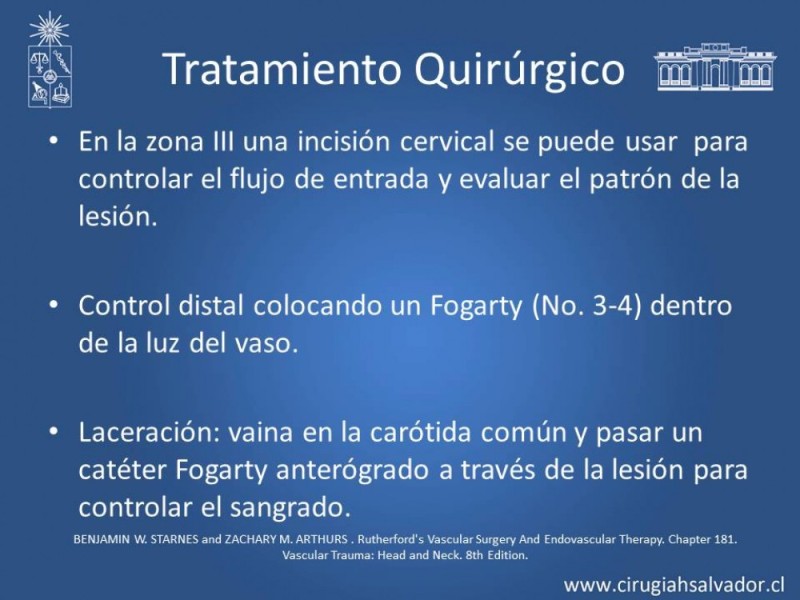 Diapositiva 40 de Trauma Carotídeo