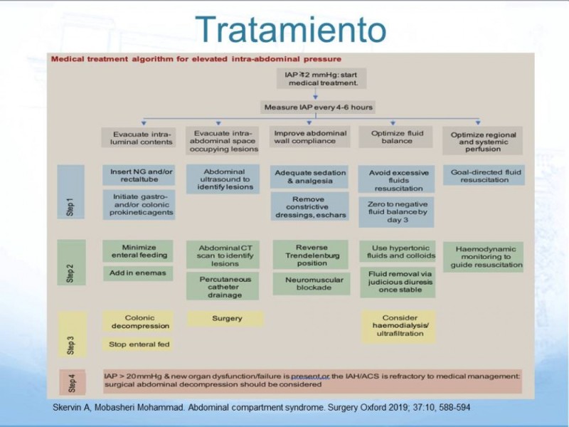 Diapositiva 12 de Síndrome Compartimental Abdominal