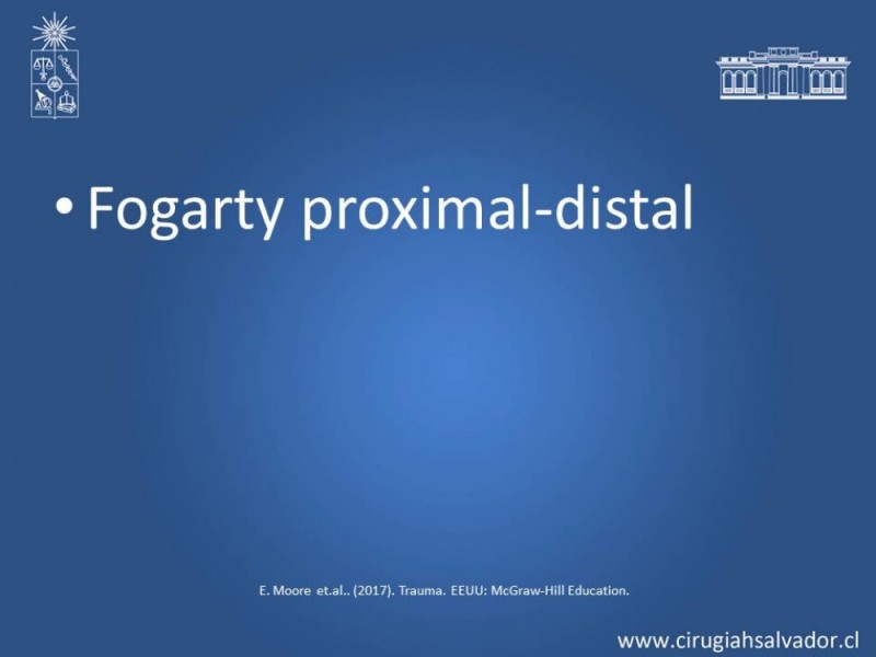 Diapositiva 20 de Trauma Vascular Periférico