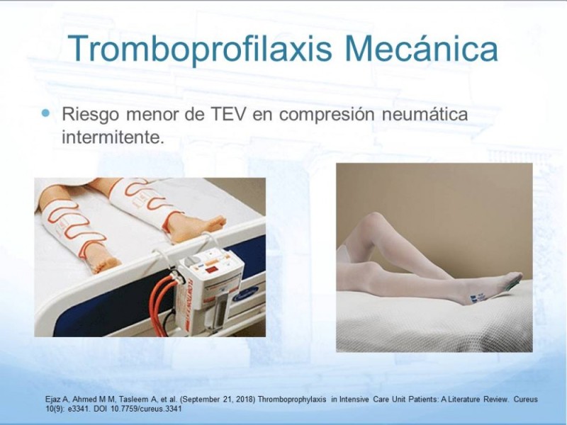Diapositiva 13 de Tromboprofilaxis