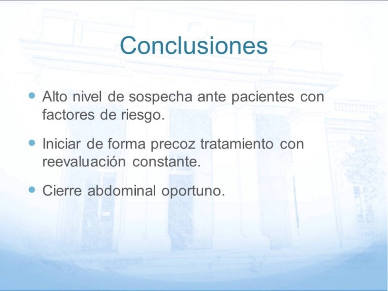 Diapositiva 16 de Síndrome Compartimental Abdominal