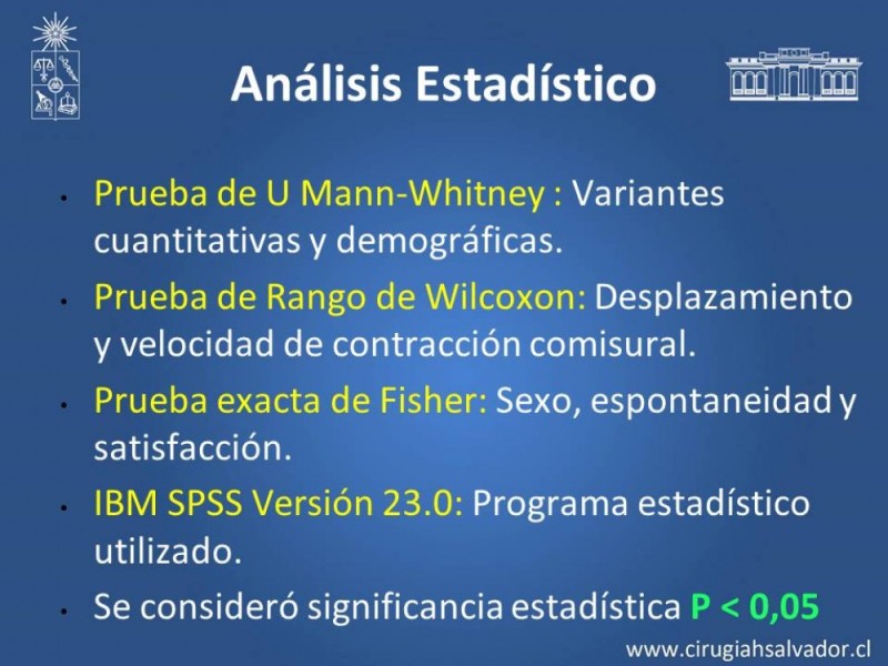 Diapositiva 11 de Injerto Nervioso facial vs transposición Nervio Masetérico