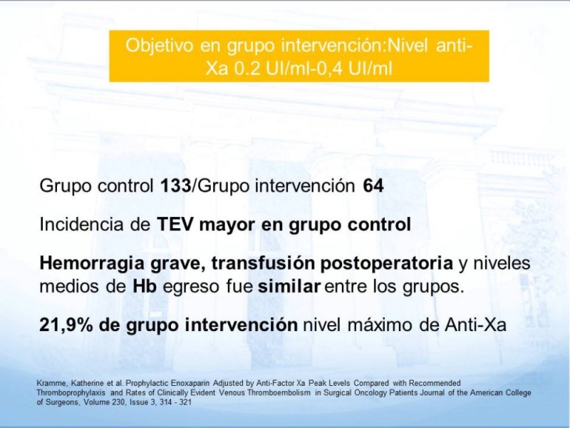 Diapositiva 10 de Tromboprofilaxis