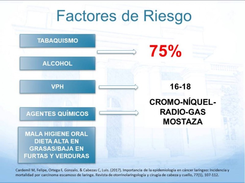Diapositiva 6 de Cáncer Laringeo
