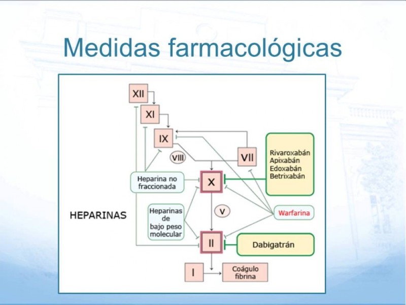 Diapositiva 13 de Tromboprofilaxis en cirugía