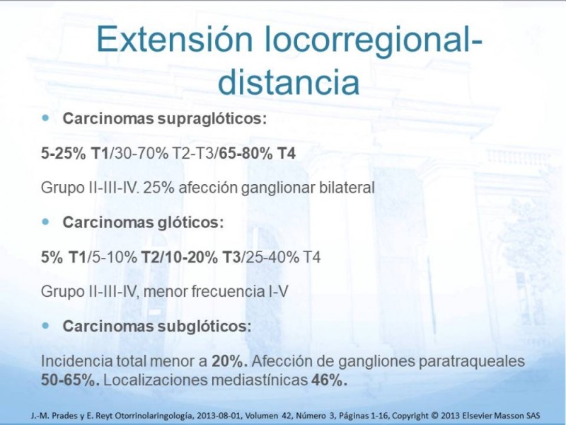 Diapositiva 8 de Cáncer Laringeo