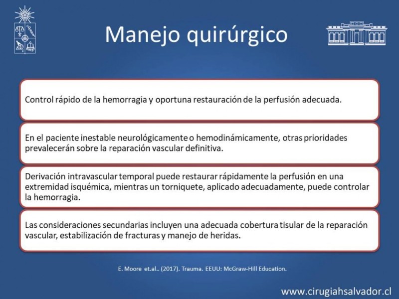 Diapositiva 17 de Trauma Vascular Periférico