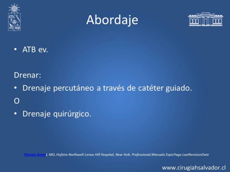 Diapositiva 32 de Absceso peri colónico