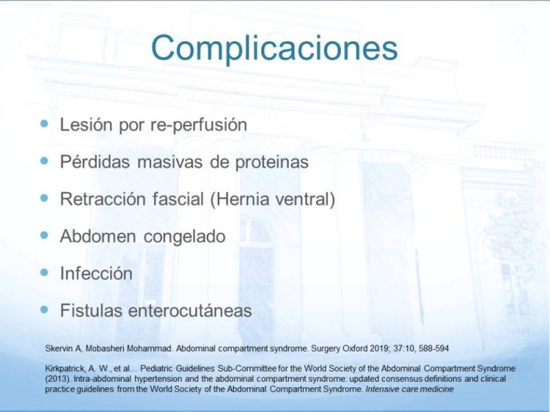 Diapositiva 14 de Síndrome Compartimental Abdominal