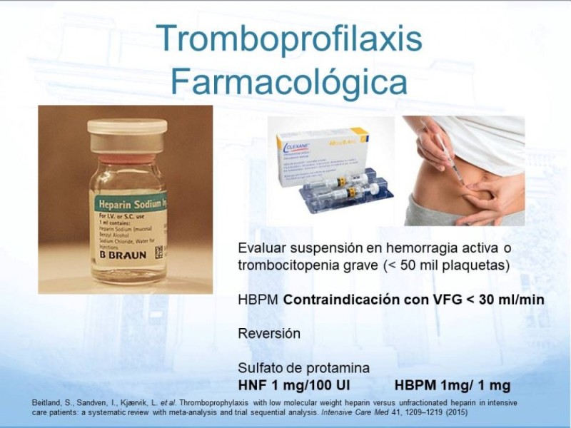 Diapositiva 7 de Tromboprofilaxis