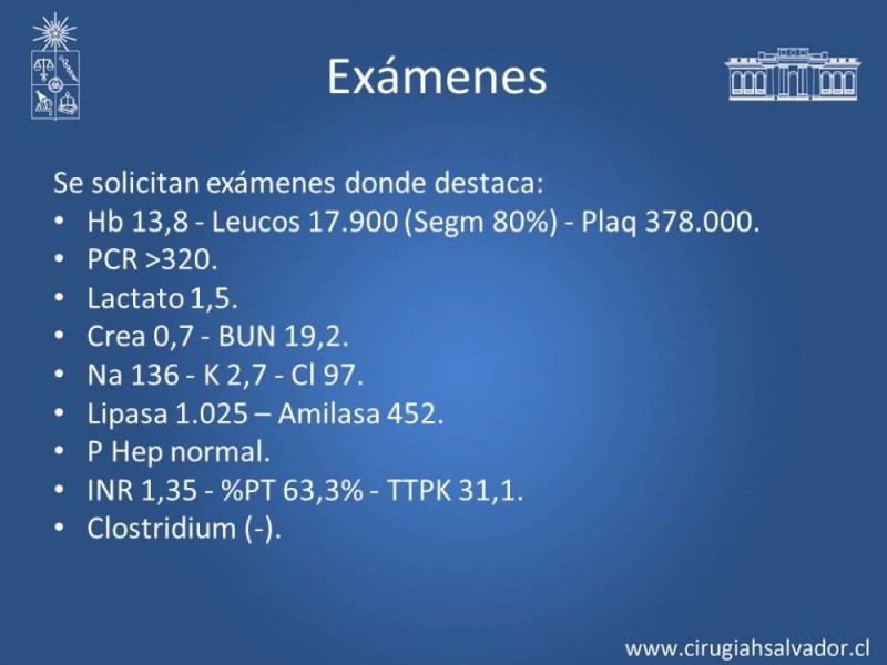 Diapositiva 7 de Absceso peri colónico
