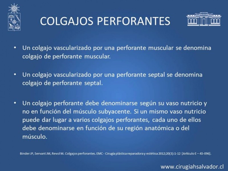 Diapositiva 12 de Aplicación Colgajos Perforantes