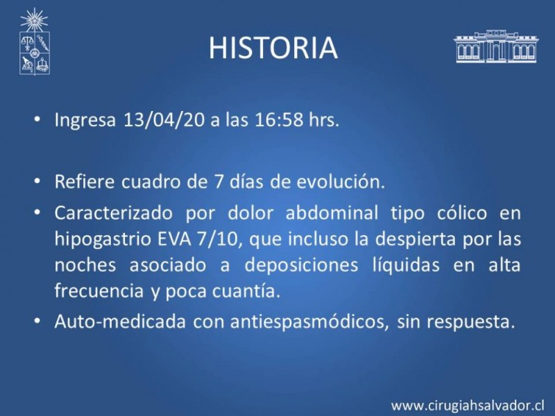 Diapositiva 4 de Absceso peri colónico