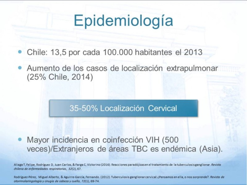 Diapositiva 2 de Tuberculosis Ganglionar