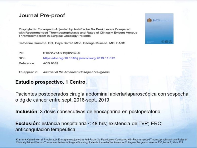 Diapositiva 9 de Tromboprofilaxis