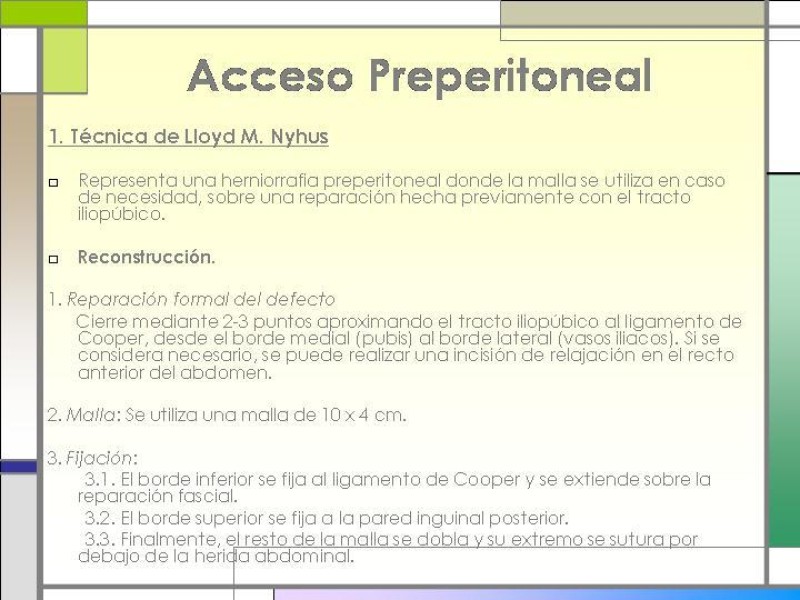 Diapositiva 24 de Tratamiento de la Hernia Femoral