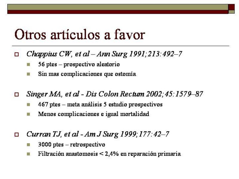 Diapositiva 7 de Trauma de Colon