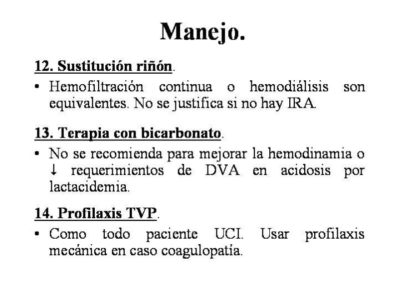 Diapositiva 20 de Sepsis y Shock séptico.