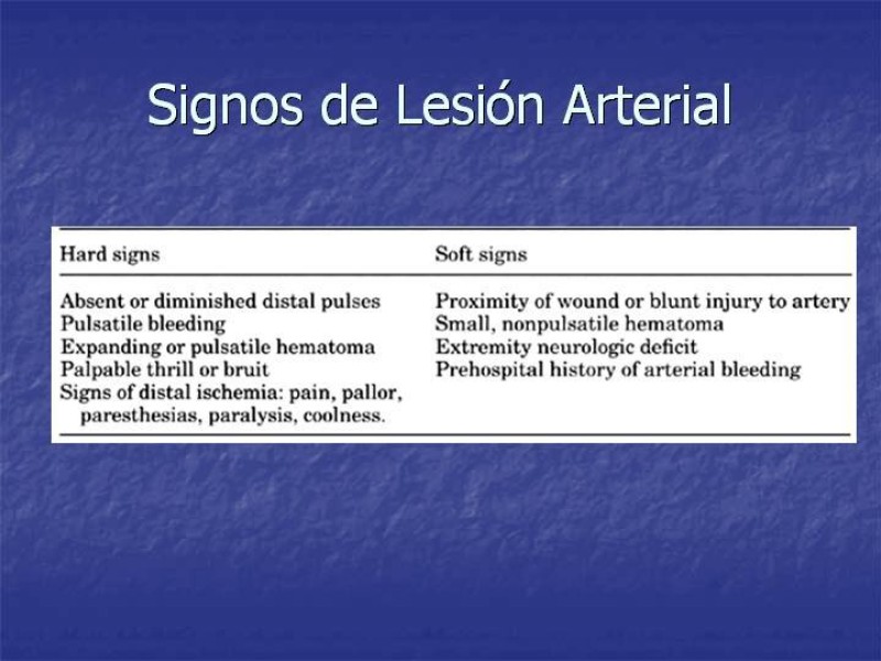 Diapositiva 5 de Abordaje Quirúrgico Vasculares