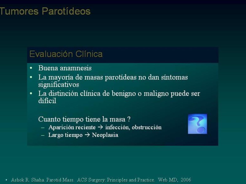 Diapositiva 14 de Masas Parotídeas