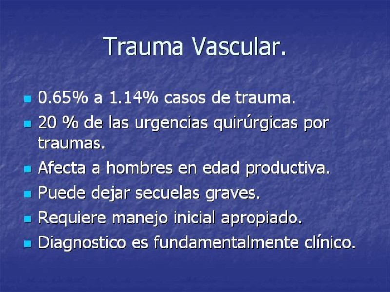 Diapositiva 1 de Abordaje Quirúrgico Vasculares