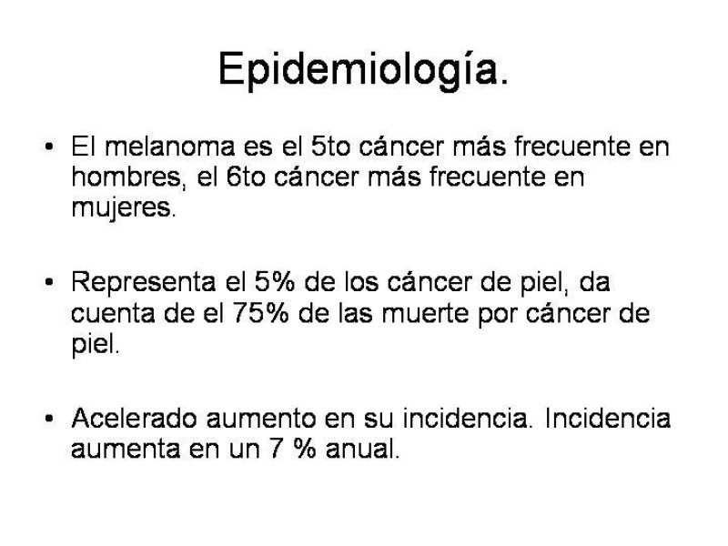 Diapositiva 5 de Melanoma