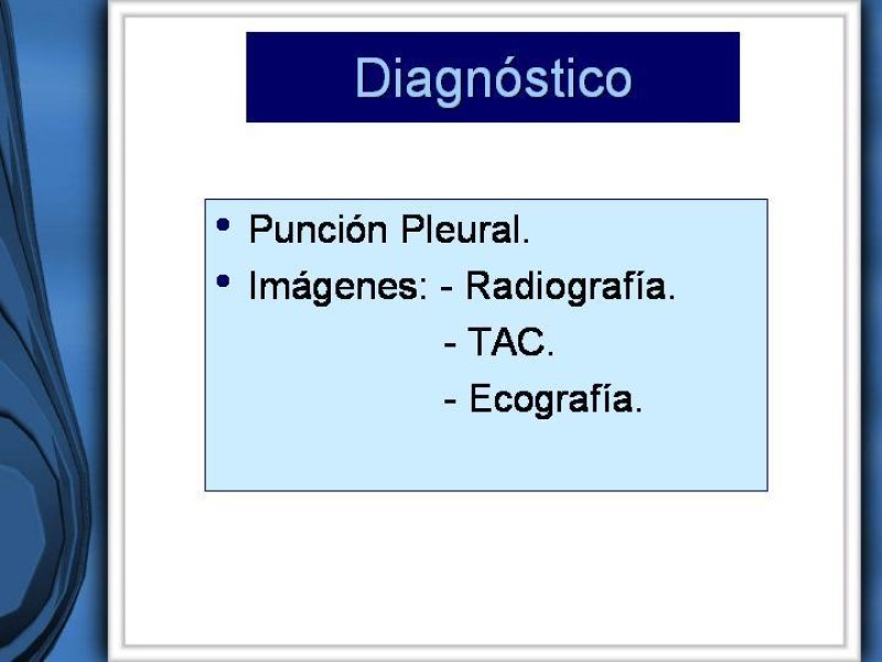 Diapositiva 10 de Empiema Pleural