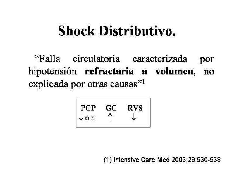 Diapositiva 1 de Sepsis y Shock séptico.