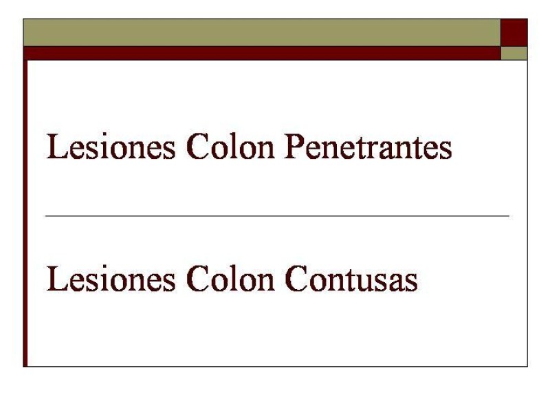 Diapositiva 2 de Trauma de Colon