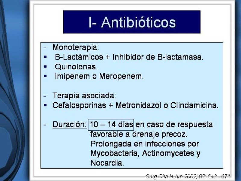 Diapositiva 15 de Empiema Pleural