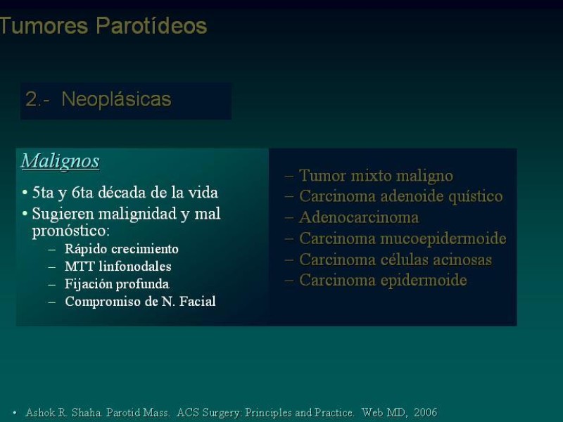Diapositiva 10 de Masas Parotídeas