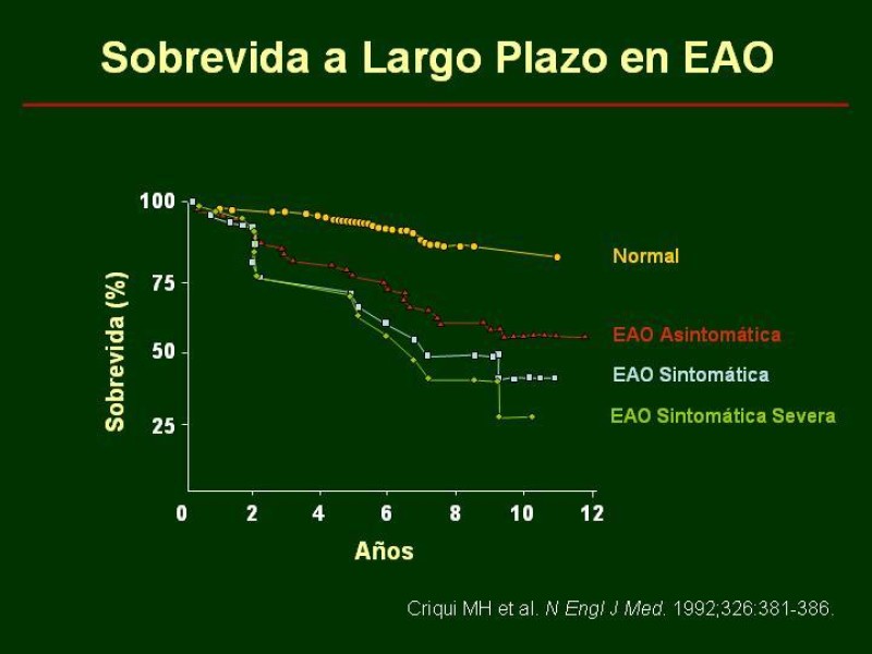 Diapositiva 19 de Clínica , Epidemiología y Factores Etiológicos de la Enf. Arterial Oclusiva Crónica