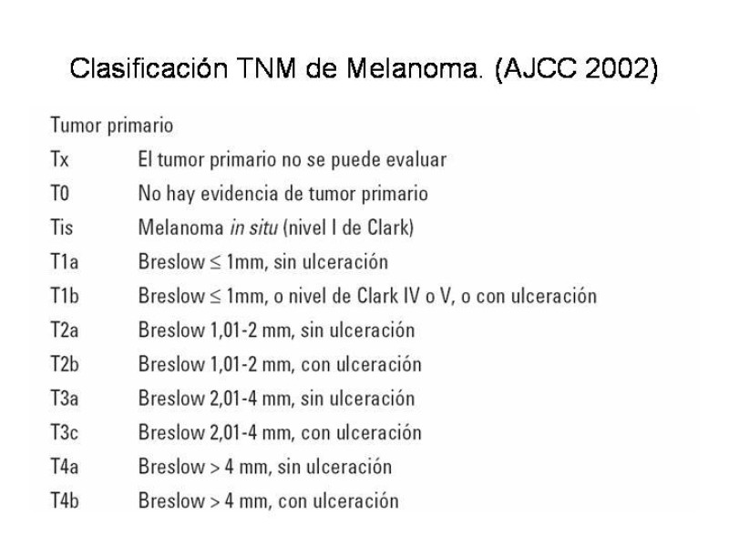 Diapositiva 38 de Melanoma