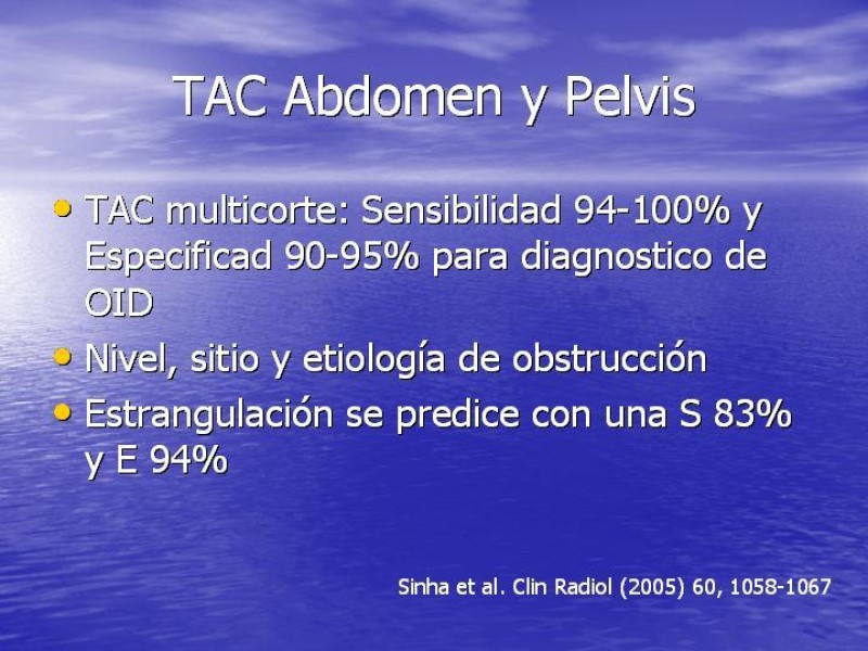Diapositiva 17 de Obstrucción Intestinal: Estudio Diagnostico y Manejo inicial