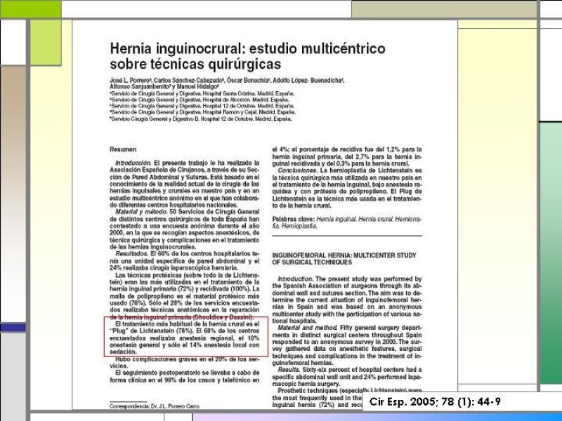 Diapositiva 28 de Tratamiento de la Hernia Femoral