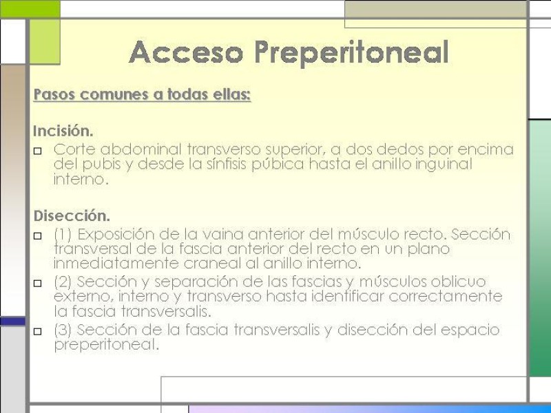 Diapositiva 22 de Tratamiento de la Hernia Femoral