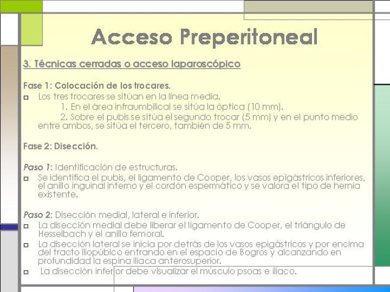 Diapositiva 26 de Tratamiento de la Hernia Femoral