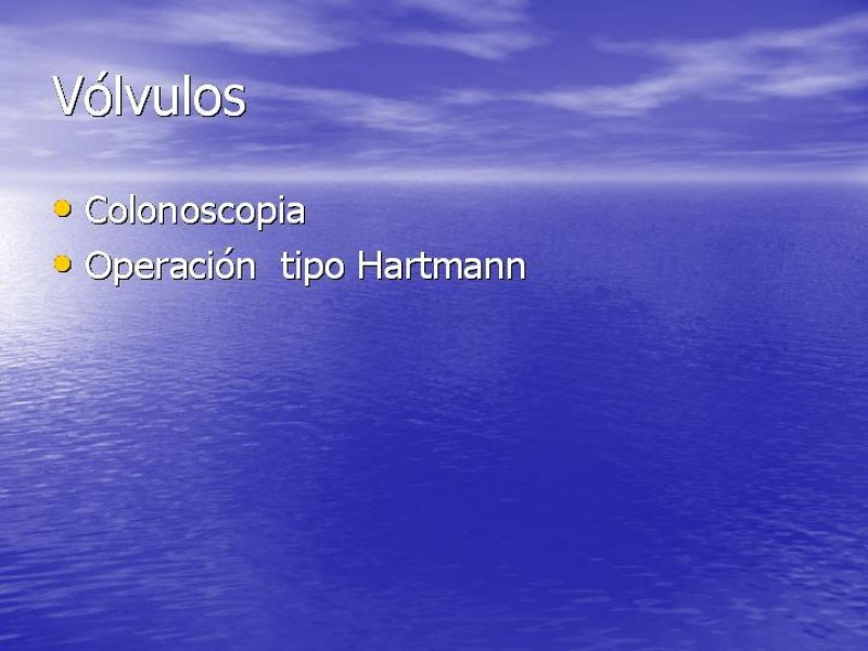 Diapositiva 31 de Obstrucción Intestinal: Estudio Diagnostico y Manejo inicial