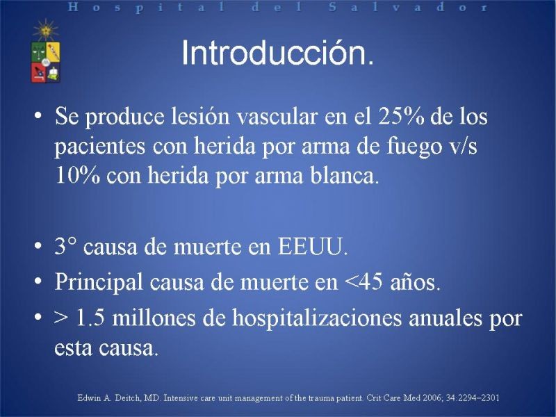 Diapositiva 2 de Trauma Abdominal: Damage Control.