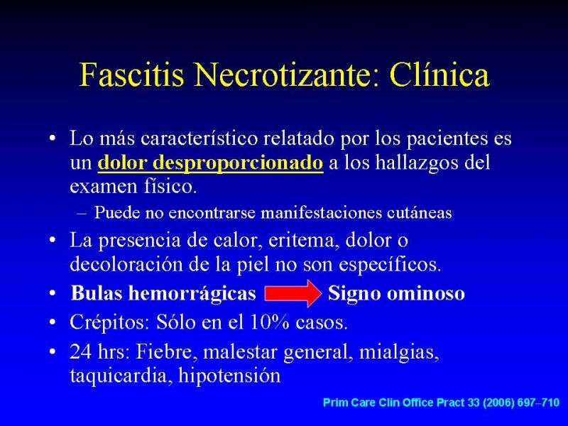 Diapositiva 6 de Infecciones Necrotizantes