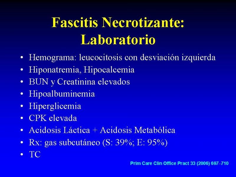 Diapositiva 9 de Infecciones Necrotizantes