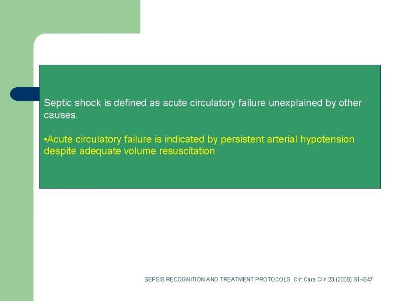 Diapositiva 6 de SEPSIS Y CVC