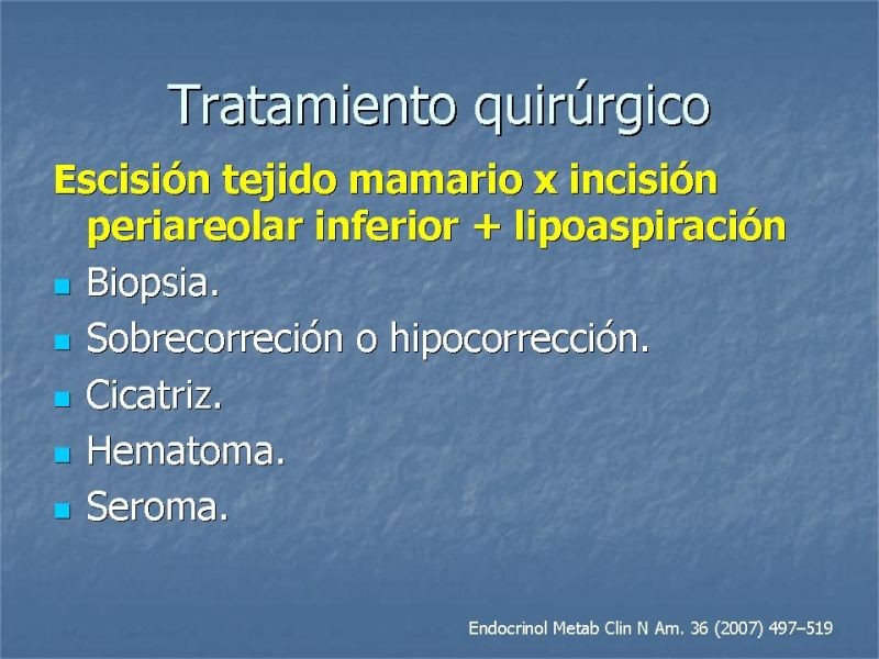 Diapositiva 22 de Ginecomastia