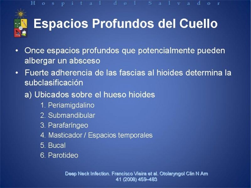 Diapositiva 9 de Abscesos Cervicales Profundos