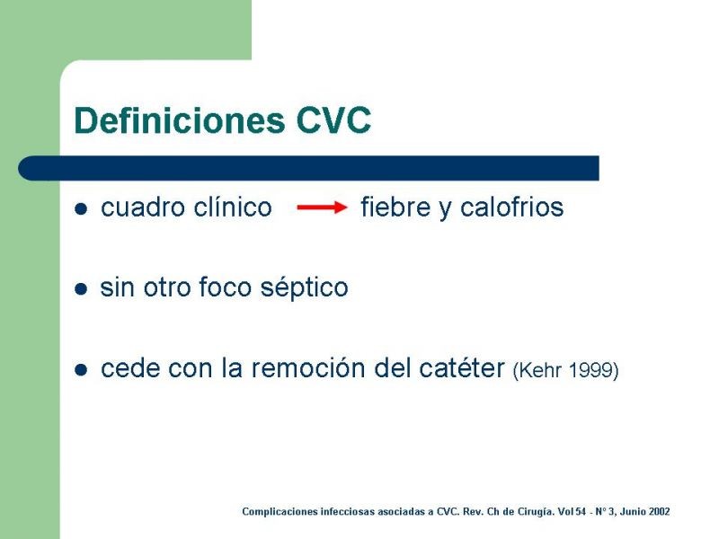 Diapositiva 7 de SEPSIS Y CVC