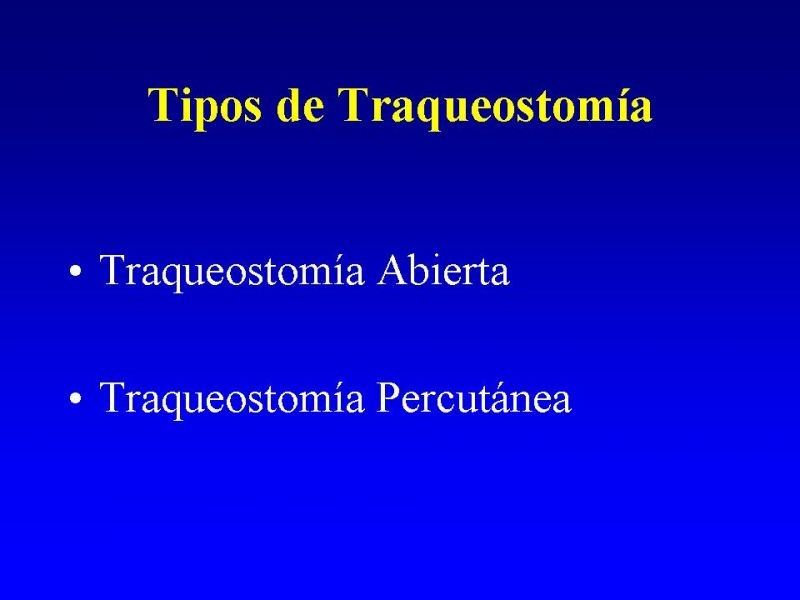 Diapositiva 10 de Traqueostomía