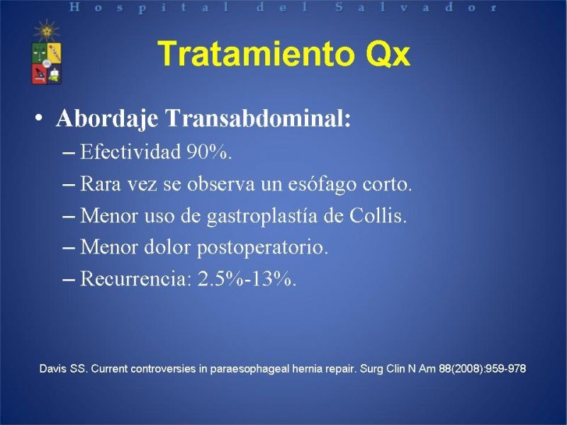 Diapositiva 23 de Hernia Hiatal
